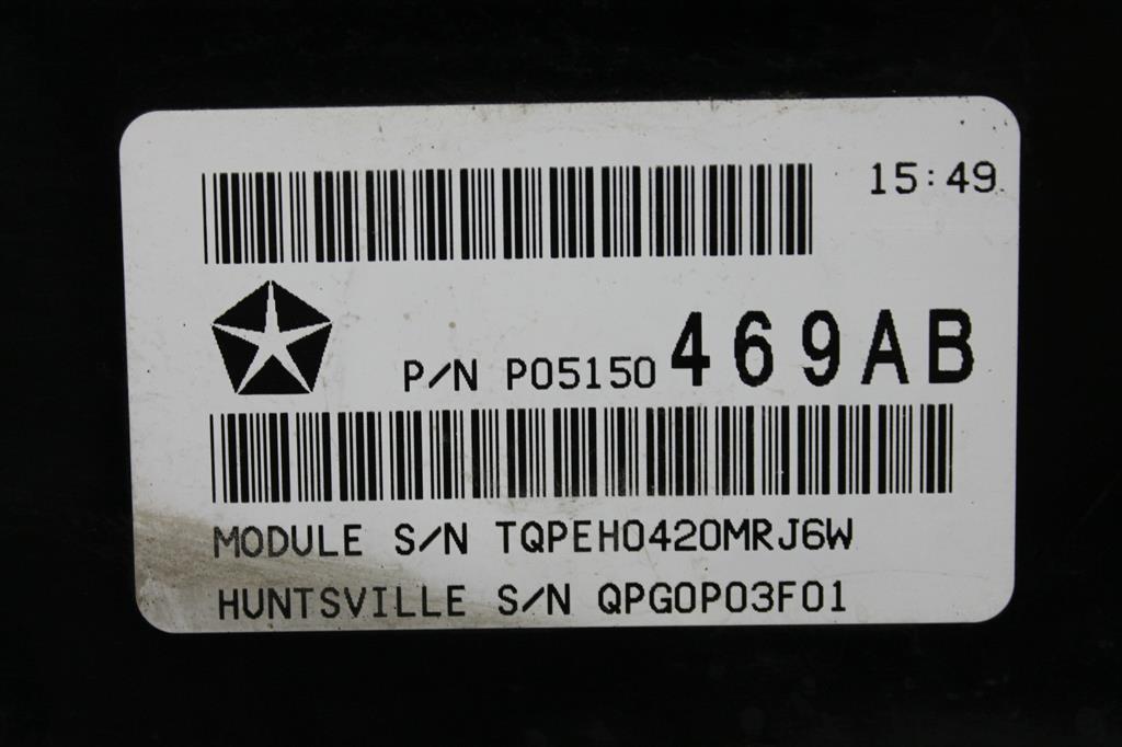 Dodge, Journey Ecu 2.7 Petrol Ecu Only Jc 05/08 07/11