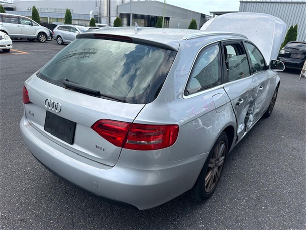 Audi, A4 Rear Bumper Bumper Bar B8 8K, Wagon, Non Park Sensor Type, Single Exhaust Type, 08/09 06/12