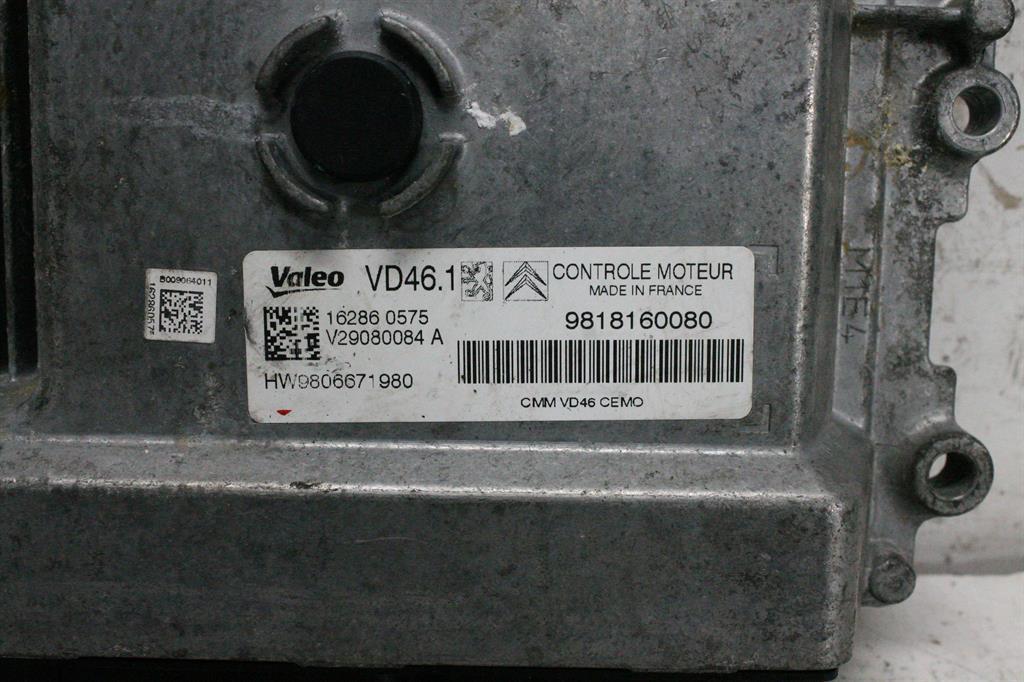 Peugeot, 2008 Ecu 1.2 Petrol Ecu Only A94 10/13 12/18