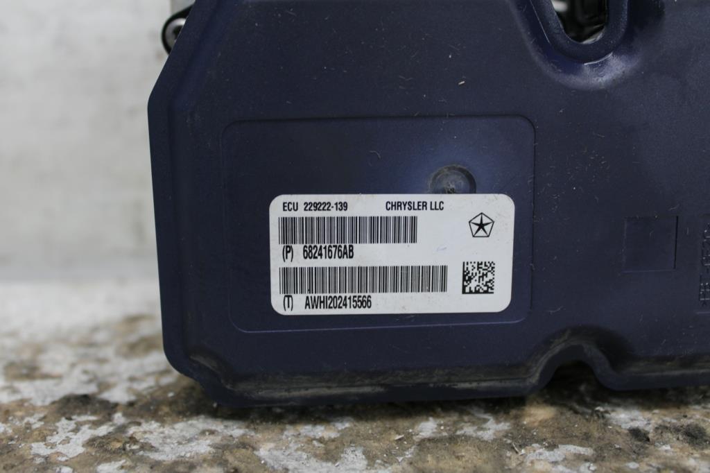 Jeep, Grand Cherokee Abs Pump/Modulator Wk 10/10 02/22