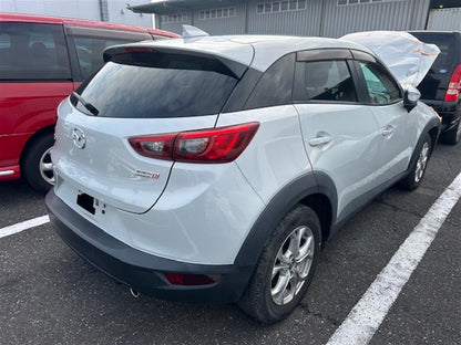 Mazda, CX3, Rear Bumper Dk, Bumper Bar, Non Park Sensor Type, 02/17-