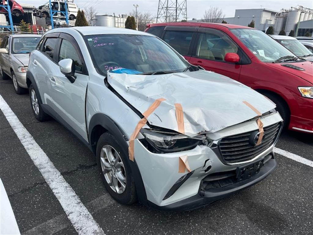 Mazda, CX3, Right Front Window Reg/Motor Dk, 03/15-01/17