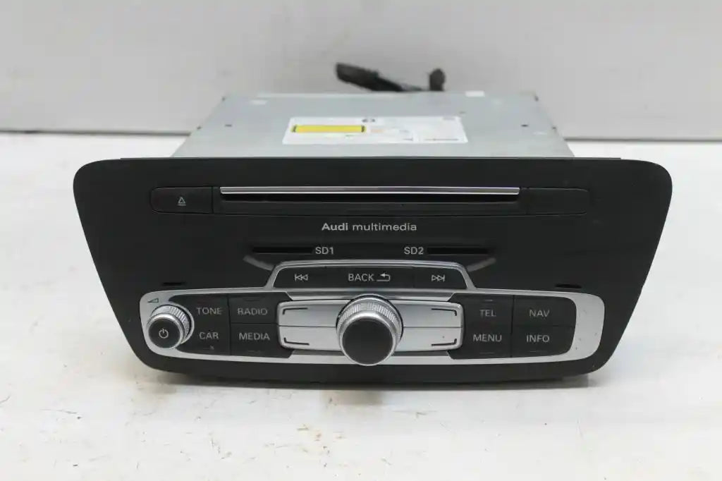 Audi, Q3 Stereo/Head Unit Radio Unit In Lh Rear Quarter, 8U, 03/12-12/18 J03651