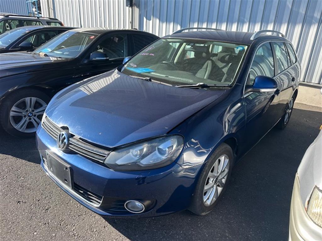 Volkswagen, Golf, Left Headlamp Gen 6, Gti, Xenon Type, Chrome/Black, Non Daytime Running Lamp, 10/08-03/13