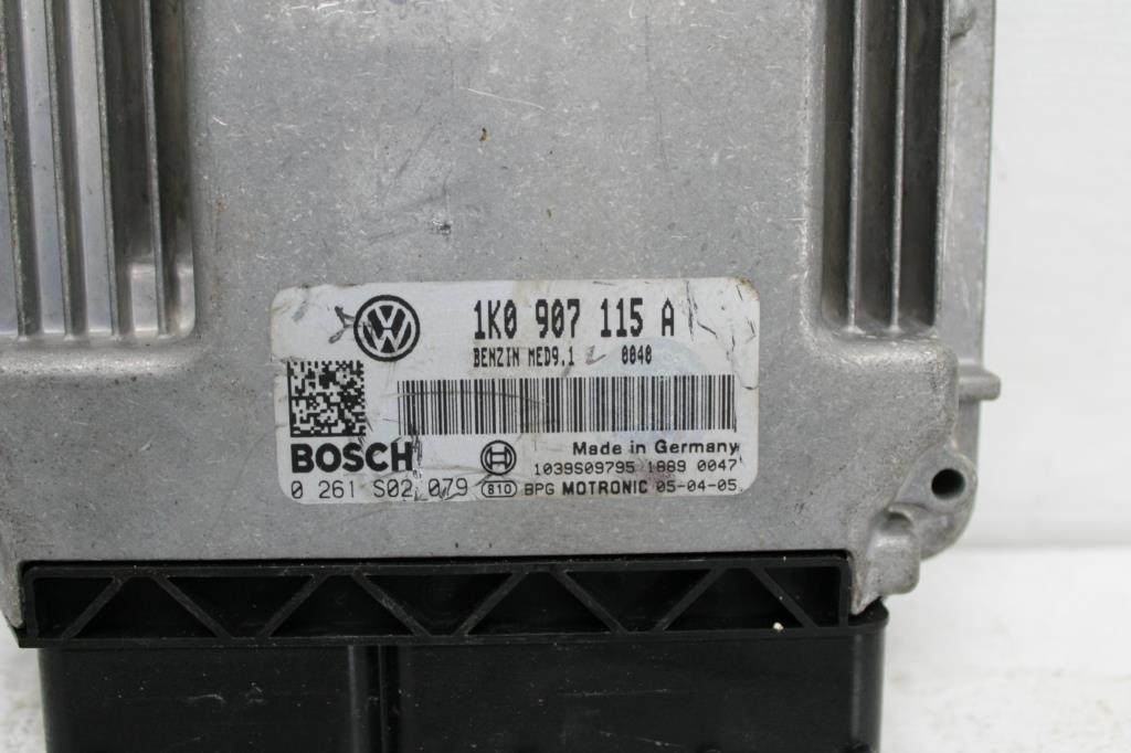 Volkswagen, Golf Ecu Ecu, 2.0, Petrol, Ecu Only, Gen 5, 06/04-02/09 J97665A