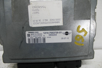 MINI, Cooper Ecu Ecu, 1.6, Petrol, Ecu Only, R50/R52/R53, 04/01-06/08 L1053A