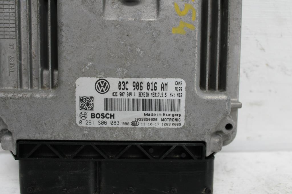 Volkswagen, Golf Ecu Ecu, 1.4, Petrol, Caxa Code, Ecu Only, Gen 6, 10/08-03/13 J98941A