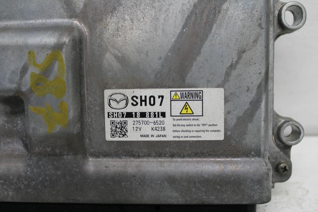 Mazda, 6 Ecu Ecu, 2.2, Diesel, Ecu Only, Sh07 Type, Gj-Gl, 11/12-02/18 J74945A