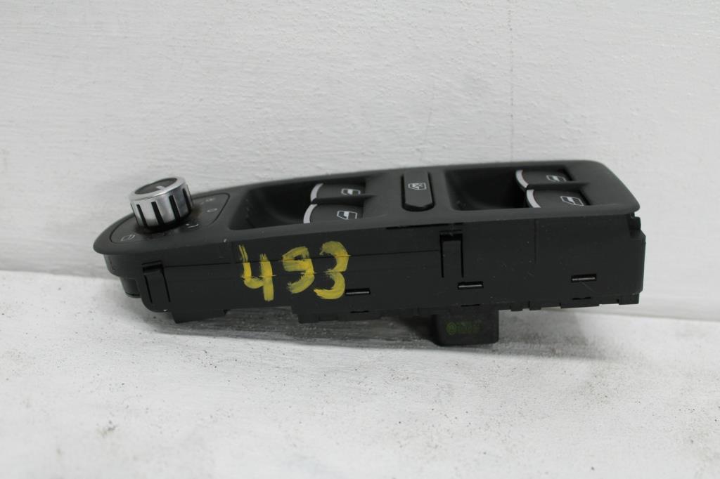 Volkswagen, Golf Power Window Switch Rh Front (Master Switch) 5Dr Hatch, W/ Chrome On Switches Type, Gen 6, 10/08 03/13