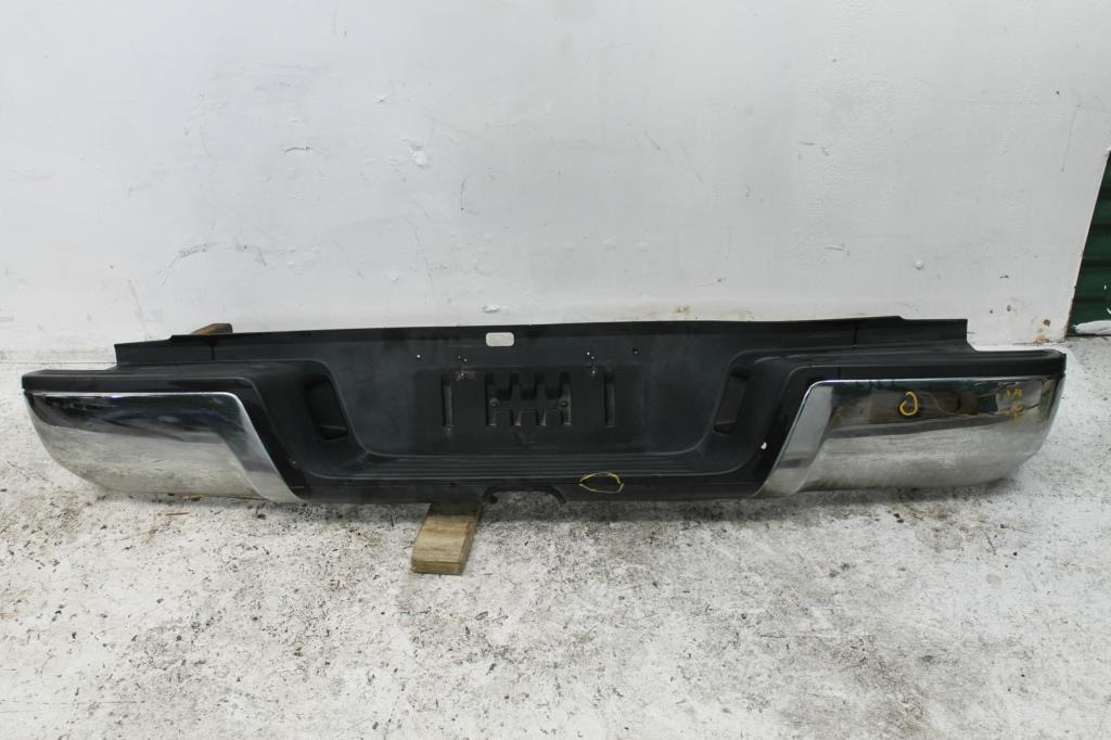 Mazda, BT50 Rear Bumper Up-Ur Chrome, Non Park Sensors, Step Type, 10/11 06/20