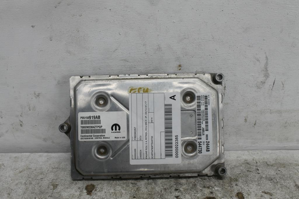 Fiat, Freemont Ecu Ecu 2.4, Petrol, Ecu Only, Jf, 04/13 01/17