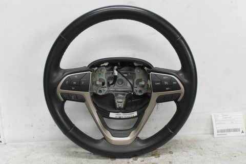 Jeep, Cherokee Steering Wheel Leather Kl, Black Stitch, 02/14 03/18