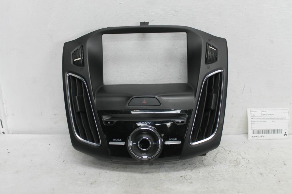 Ford, Focus Stereo/Head Unit Radio Control Panel (Sony Audio System) Lz, 07/15 11/18