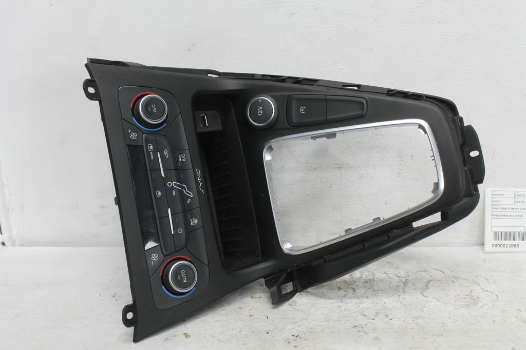 Ford, Focus Heater/Ac Controls Dual Zone Climate Control Type Lz, 10/14 11/18