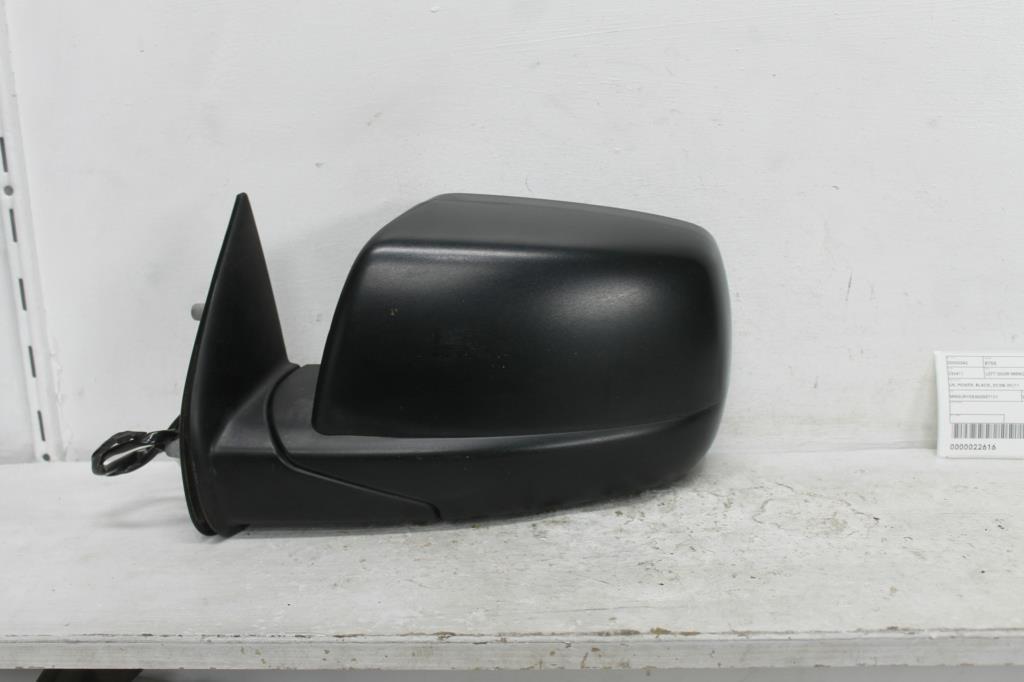 Mazda, BT50 Left Door Mirror Un Power, Black, 09/08 09/11
