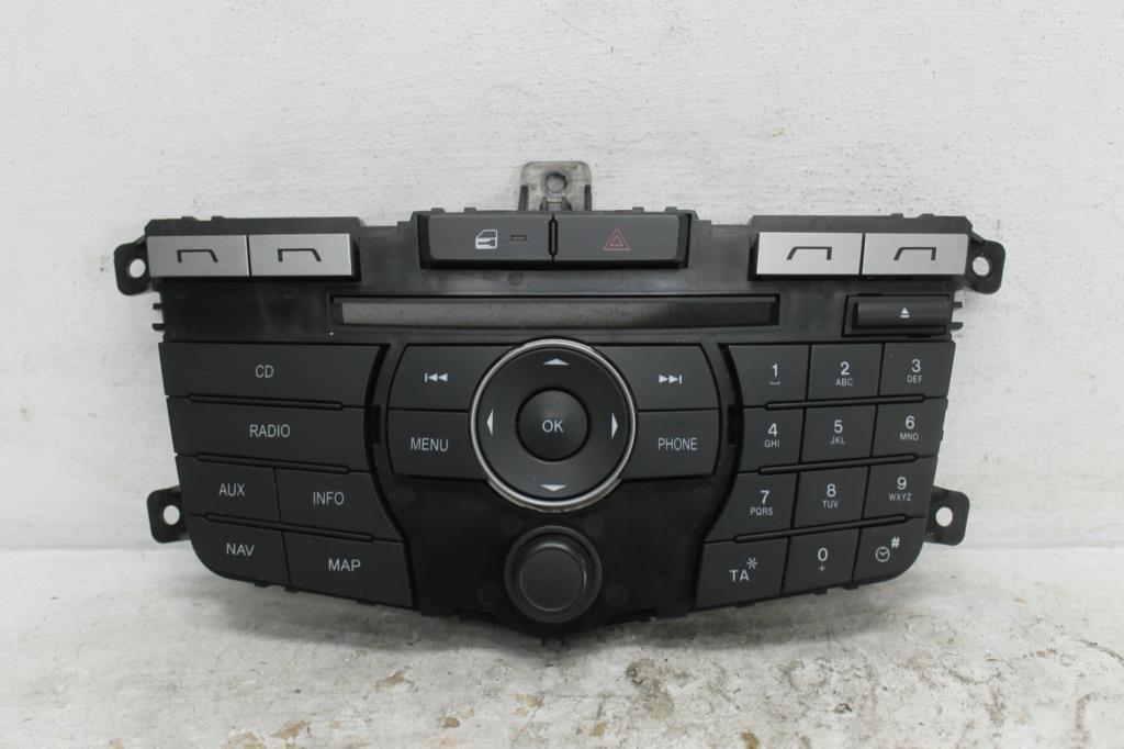 Mazda, BT50 Stereo/Head Unit Dash Radio Control Panel/Control Unit Sat Nav Type, Up Ur, W/ Sat Nav Type, 10/11 02/17