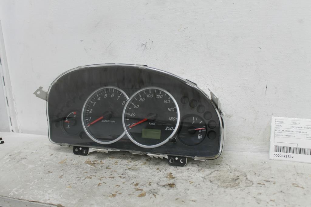 Mazda, Tribute Instrument Cluster Auto T/M Yu Series, 01/04 06/06