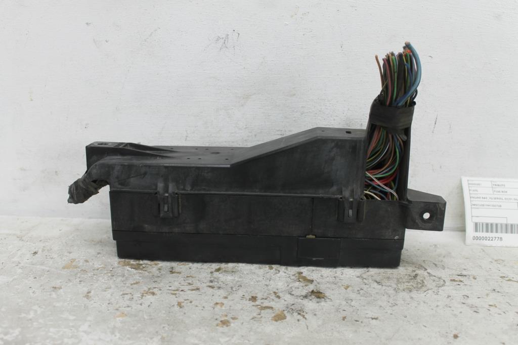 Mazda, Tribute Fuse Box Bay Yu Series, 02/01 06/06