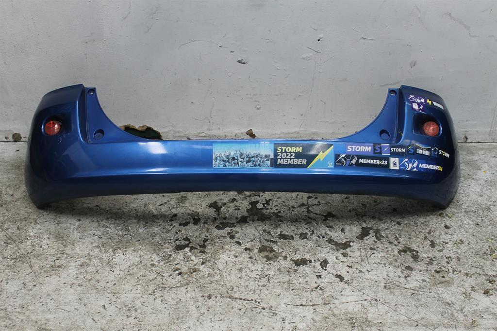 Mazda, 2 Rear Bumper Dy2 Series, Non Spoiler Type, 06/05-09/07