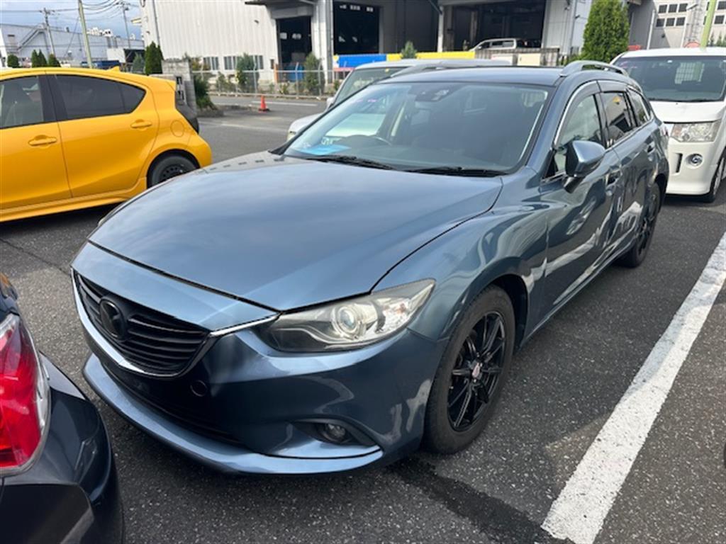 Mazda, 6 Front Bumper Gj-Gl, Non Park Sensor & Non H/Lamp Washer Type, 11/12-02/18