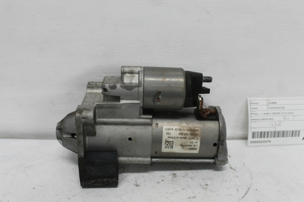MINI, Cooper Starter Motor Petrol, 1.2, B38B12, F55/F56, 07/14-02/21
