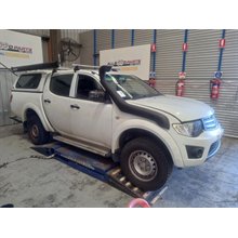 Mitsubishi, Triton, Left Rear Door Window Ml-Mn, Clear Glass Type, 07/06-04/15