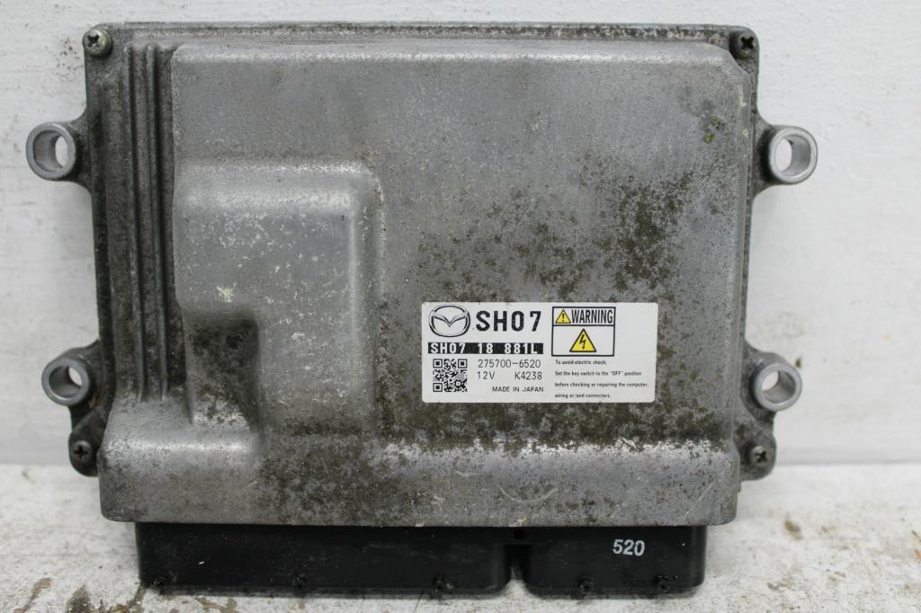 Mazda, 6, Ecu Engine Ecu, 2.2, Diesel, Ecu Only, Sh07 Type, Gj-Gl, 11/12-02/18
