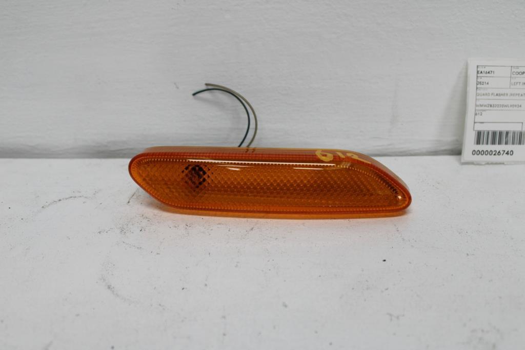 Mini, Cooper Left Indicator/Fog/Side Guard Flasher (Repeater), Cooper, R60, 01/10-09/16