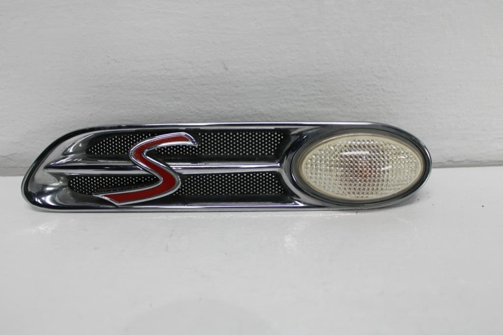 Mini, Cooper Left Indicator/Fog/Side Guard Flasher (Repeater), R50/R52/R53, White, 04/01-06/08