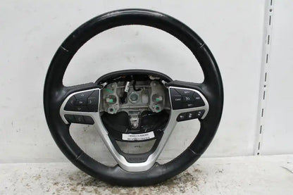 Jeep, Cherokee Steering Wheel Leather Kl Black Stitch 02/14 03/18