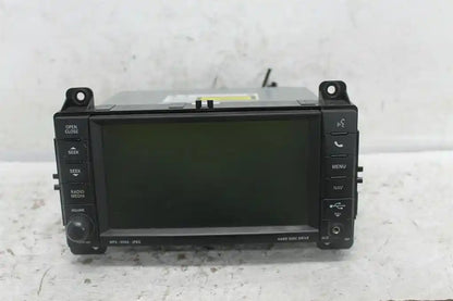 Jeep, Grand Cherokee Stereo/Head Unit Display Unit Only Media Centre 731N (Rhp) Sat Nav Type Wk 10/10 03/13