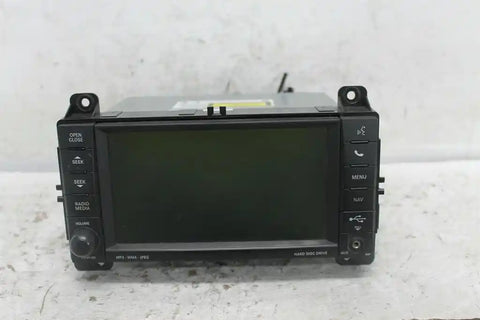 Jeep, Grand Cherokee Stereo/Head Unit Display Unit Only Media Centre 731N (Rhp) Sat Nav Type Wk 10/10 03/13