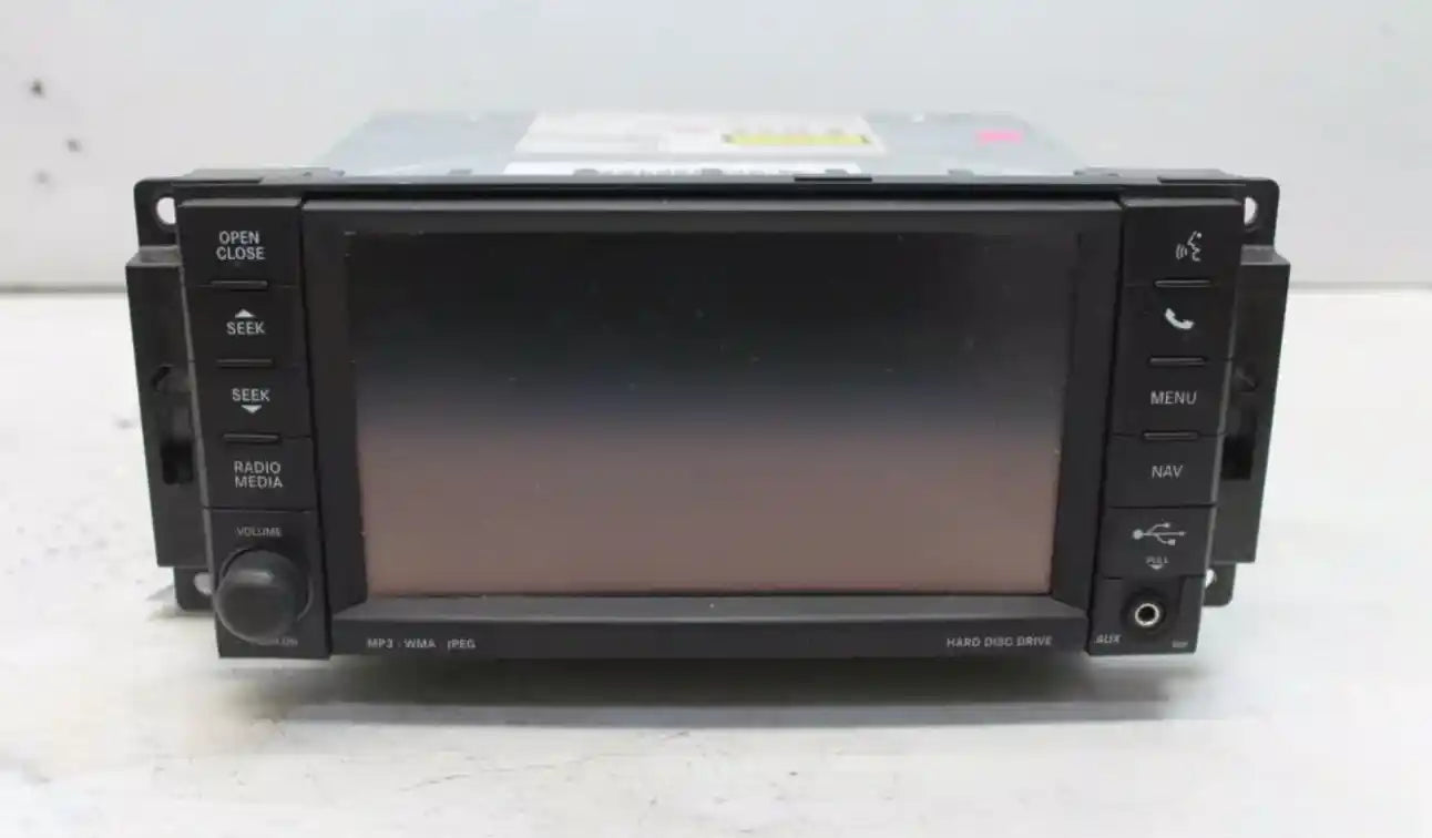 Jeep, Patriot Stereo/Head Unit Display/Head Unit Media Centre 731N Sat Nav Type Mk 08/07 12/14