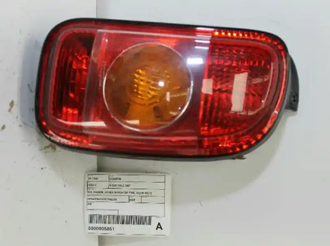 MINI, Cooper Right Taillight R55 Wagon Amber Indicator Type 03/08 09/10