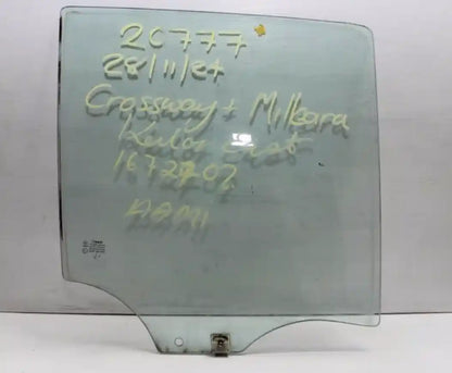 Mazda, 2 Right Rear Door Window Dy Series Standard Tint Type 12/02 08/07