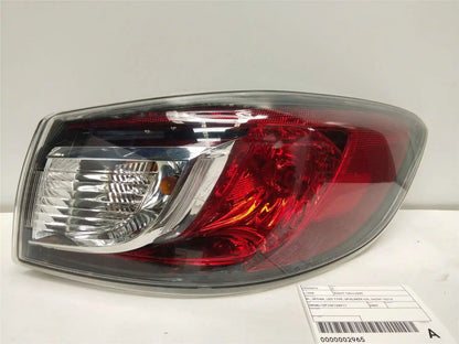 Mazda, 3 Right Taillight Bl Sedan Led Type Sp25/Mzr Cd 04/09 10/13