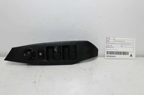 Mazda, 6 Power Window Switch Rh Front (Master Switch) W/ Power Fold Type Gj 11/12 06/16