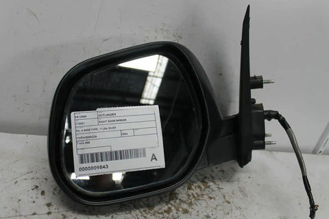 Mitsubishi, Outlander Right Door Mirror Zg 4 Wire Type 11/06 09/09