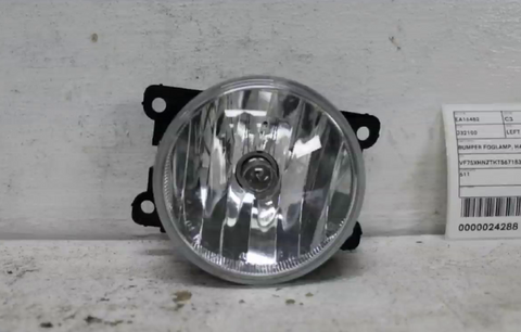 Citroen, C3, Left Indicator/Fog/Side Bumper Foglamp, Halogen Type, B618, 08/17-