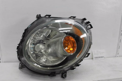 MINI, Cooper, Right Headlamp R55/R56/R57, Halogen, Yellow Turn Indicator Type, 03/07-05/15