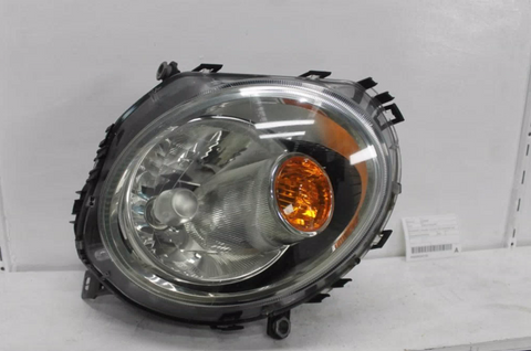 MINI, Cooper, Right Headlamp R55/R56/R57, Halogen, Yellow Turn Indicator Type, 03/07-05/15
