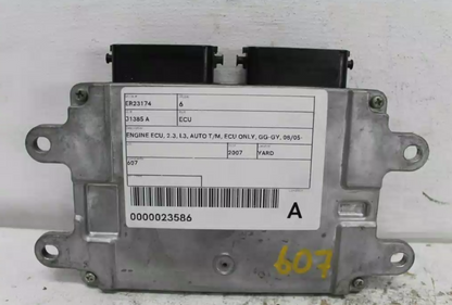 Mazda, 6, Ecu Ecu, 2.3, L3, Auto T/M, Ecu Only, Gg-Gy, 08/05-02/08