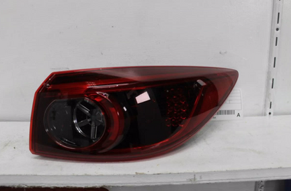 Mazda, 3, Right Taillight Bm-Bn, Sedan, Led Type, 11/13-02/19