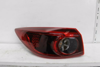 Mazda, 3, Left Taillight Bm-Bn, Sedan, Led Type, 11/13-02/19