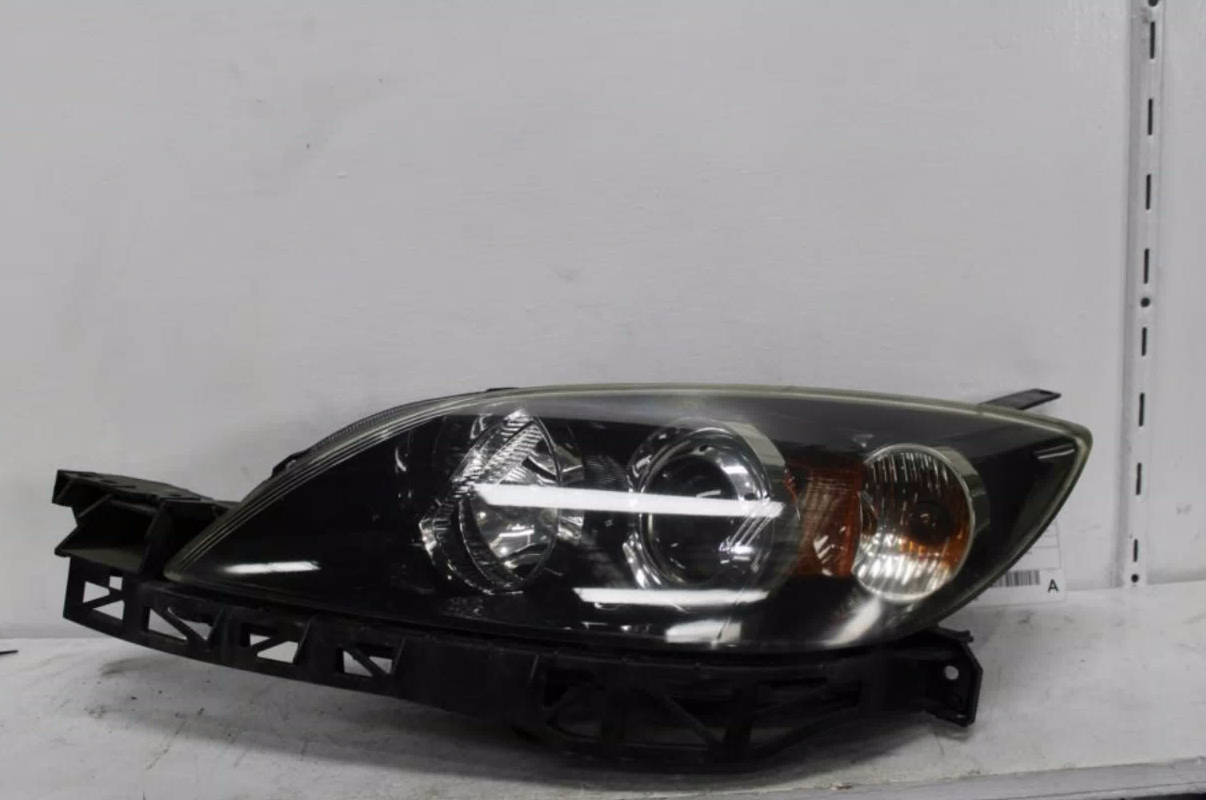 Mazda, 3 Left Headlamp Bk, Hatch, Mps, Halogen Type, 07/06-04/09 (Aus Only)