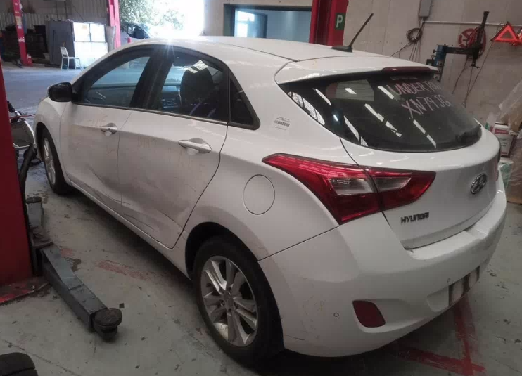 Hyundai, I30 Caliper Lh Rear, Gd (S. Korea-Vin Kmhd), Cable Hand Brake Type, 03/12-02/17