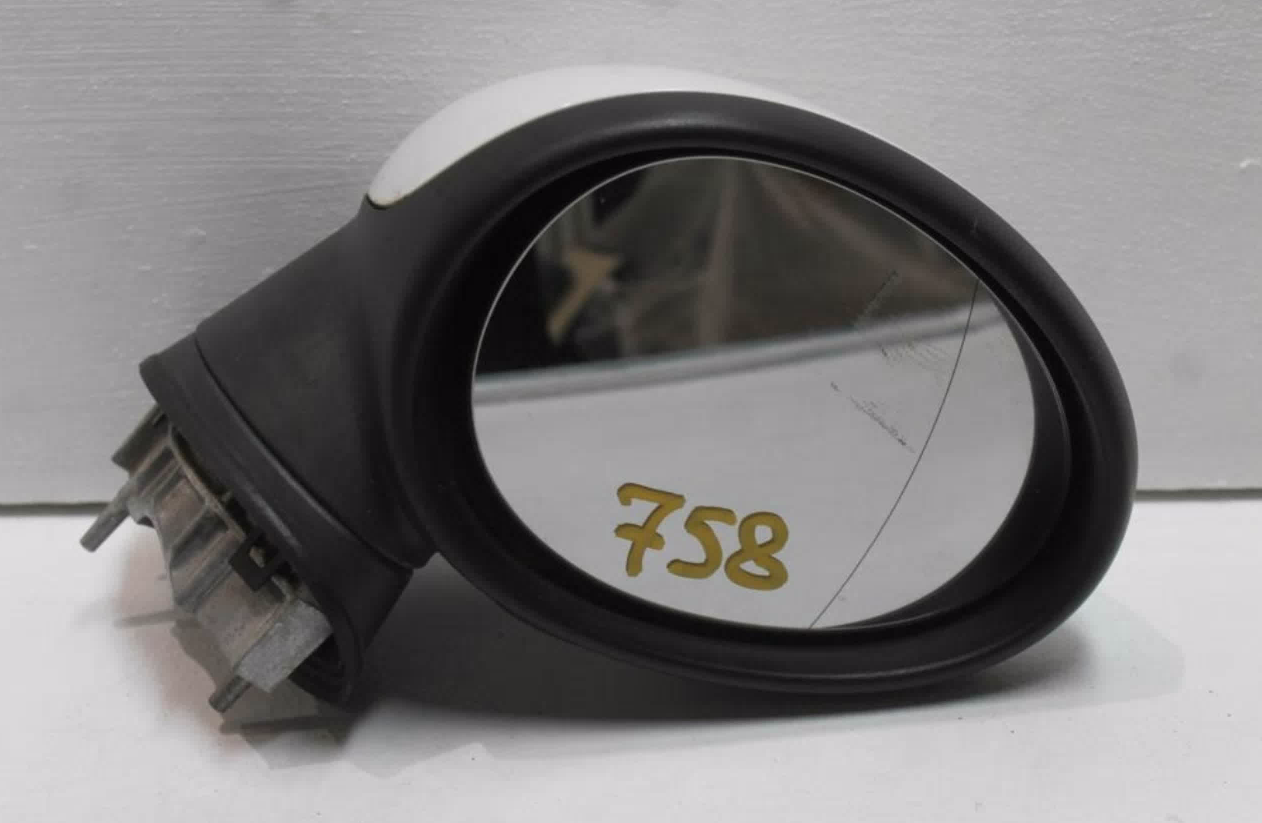 Mini, Cooper Right Door Mirror R55/R56/R57, Manual Fold, Colour Coded Cover, 03/07-05/15