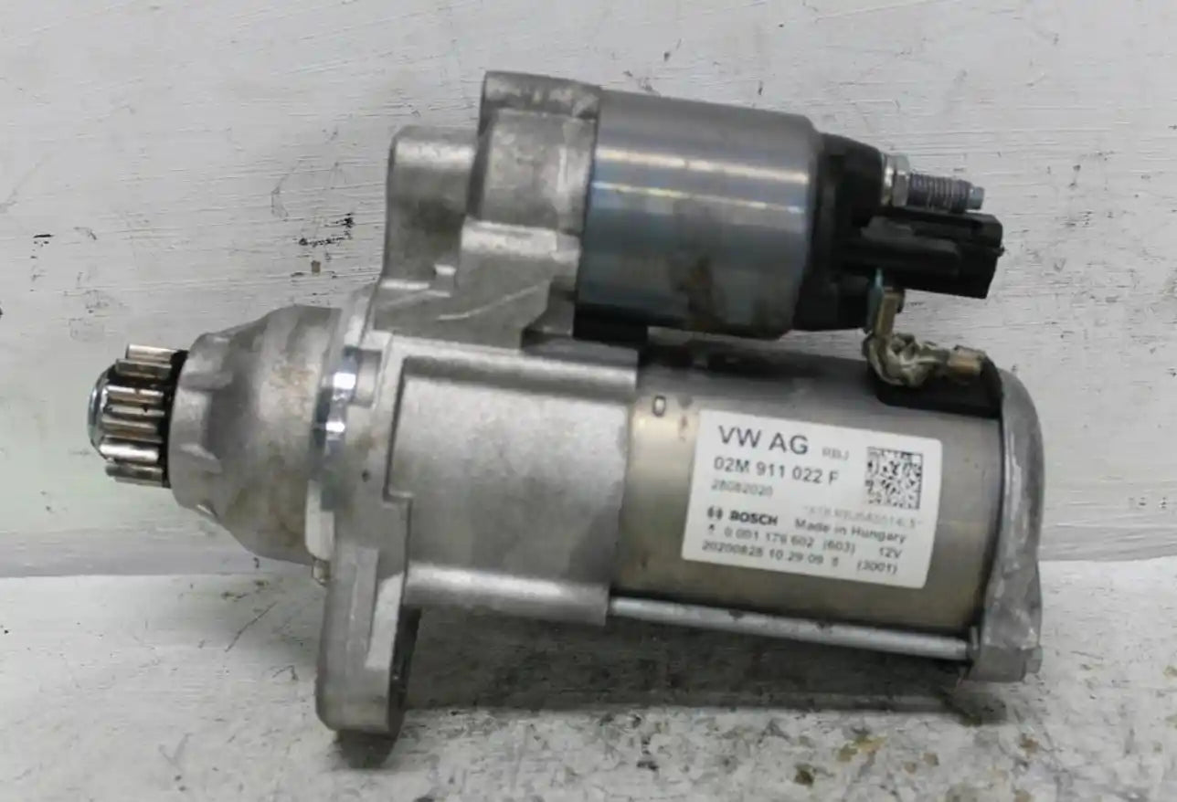 Skoda, Fabia Starter Motor Petrol 1.0 Bosch Nj 05/17 08/21