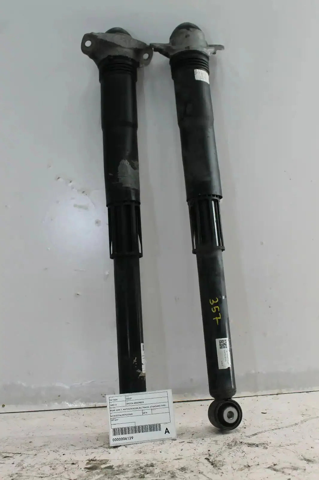 Volkswagen, Golf Shock Absorber Rear Gen 7 Hatch/Wagon/Alltrack Standard Type 12/12 08/20