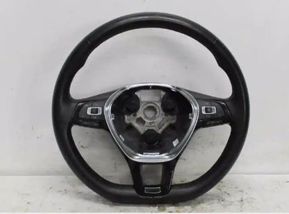 Volkswagen, Polo Steering Wheel Leather 6R Trapezium Centre W/ Control Type 05/10 09/17